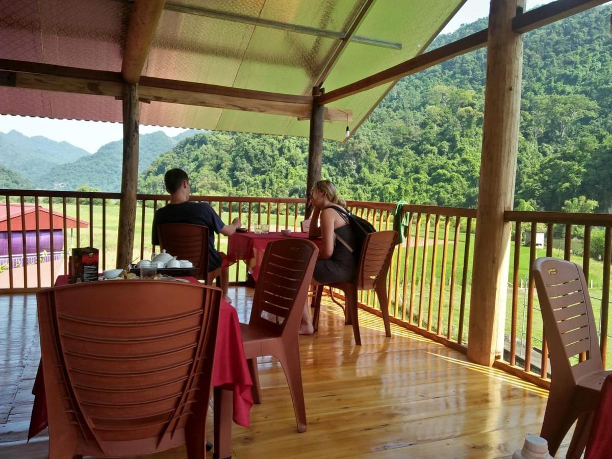 Tran Xuan Homestay Ba Be Village מראה חיצוני תמונה