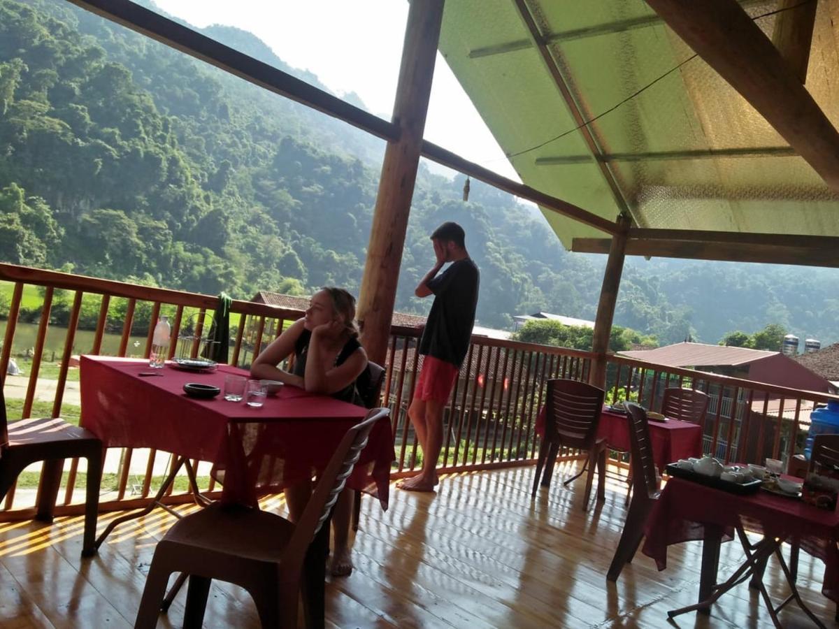 Tran Xuan Homestay Ba Be Village מראה חיצוני תמונה