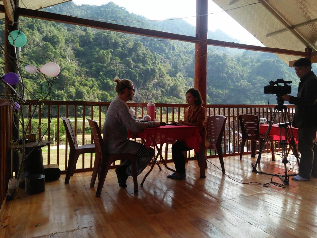 Tran Xuan Homestay Ba Be Village מראה חיצוני תמונה