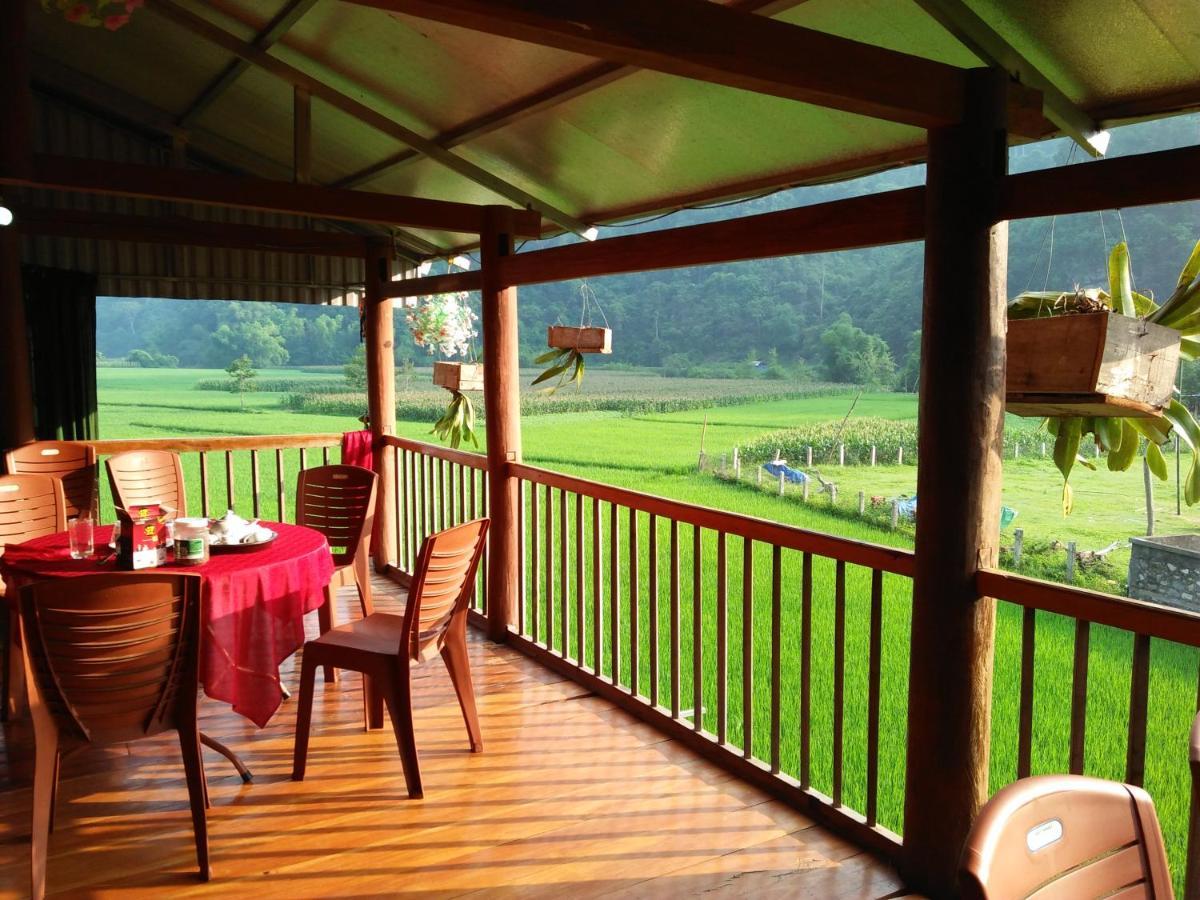 Tran Xuan Homestay Ba Be Village מראה חיצוני תמונה